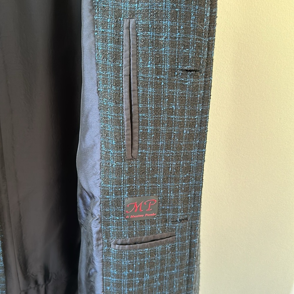 Massimo Piombo single breasted coat in size 54 - Picture 5 of 7